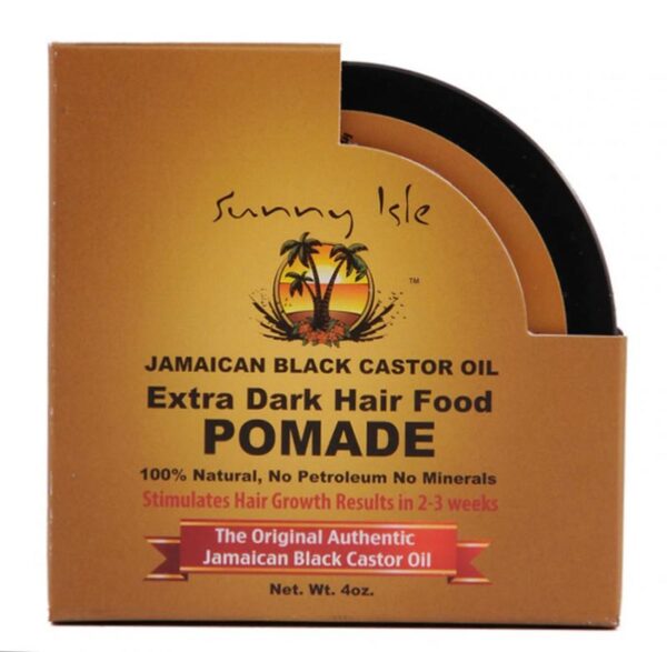 Sunny Isle Extra Dark hair food Pomade