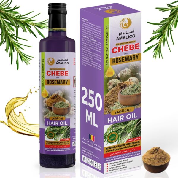 Amalico Chebe Rosemary Hair Oil 250 ml
