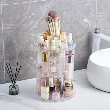 Acrylic Makeup Brush Organizer Clear