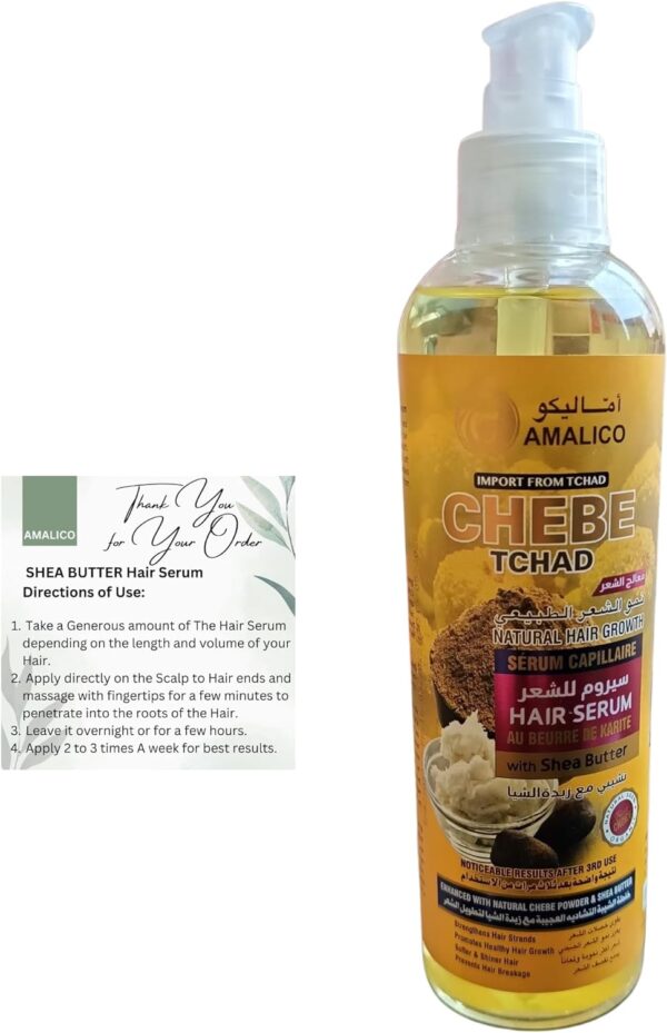 Amalico Chebe Hair Serum with Shea Butter 250 ml