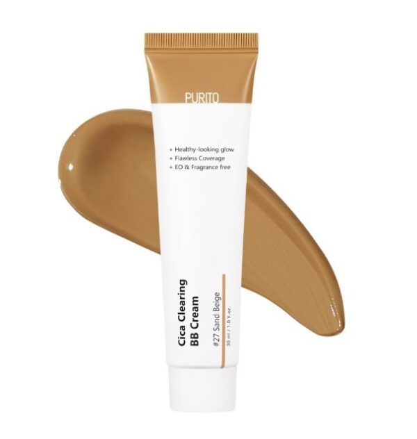 Purito Cica Clearing BB Cream No.27 Sand  Beige