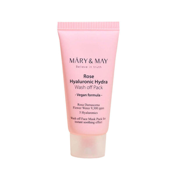 MARY&MAY Rose Hyaluronic Hydra Wash off pack 30 gr