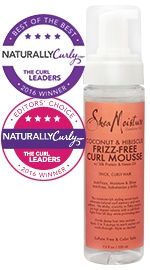 SHEA MOISTURE Coconut & Hibiscus Frizz-Free Curl Mousse 220 ml