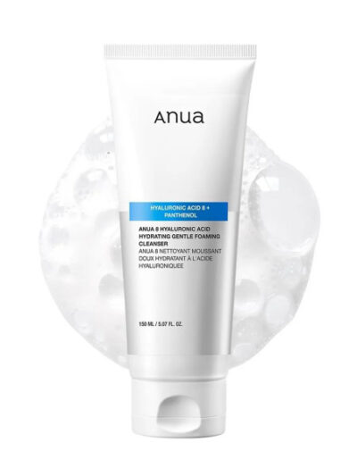 Anua 8 HYALURONIC ACID HYDRATING GENTLE FOAMING CLEANSER 150ML