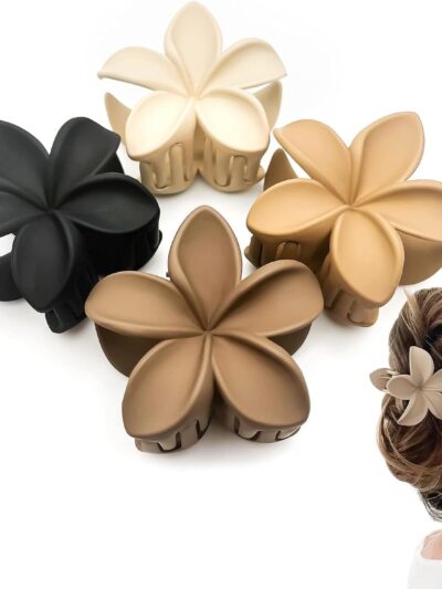 Flower Claw Clip