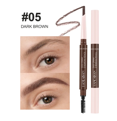 HANDAIYAN Ultra Slim Waterproof Eyebrow Pen  05 Dark Brown 0.14g