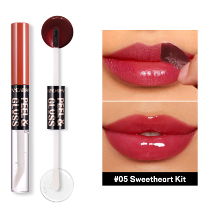 HANDAIYAN  Dual-Ended Peel-Off Lip Tint 05 Sweetheart Kit
