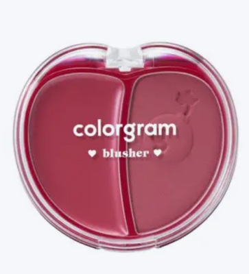 Colorgram Tintin Dory Duo Blusher 05 Red Heart Duo