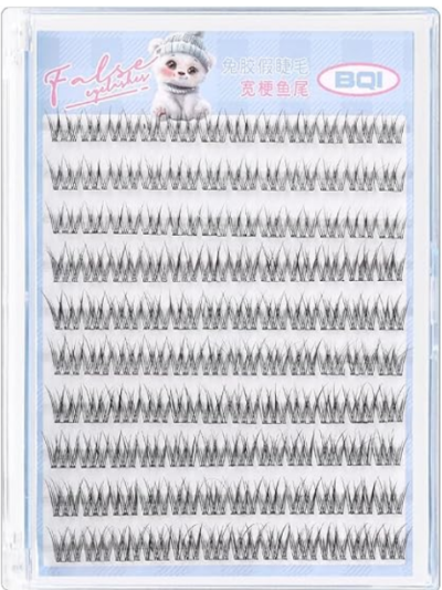 False Eyelashes clusters 120 pcs