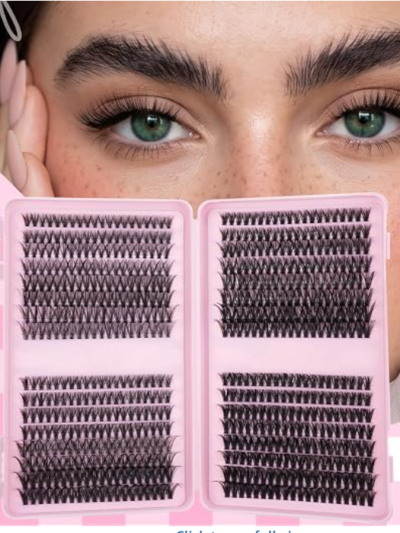 Eyelash Clusters Kit D Curl 9-16mm 640 Pcs