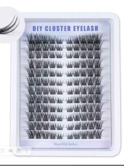 False Eyelashes  C Curl 20-216 pcs (Natural Cat Eye)